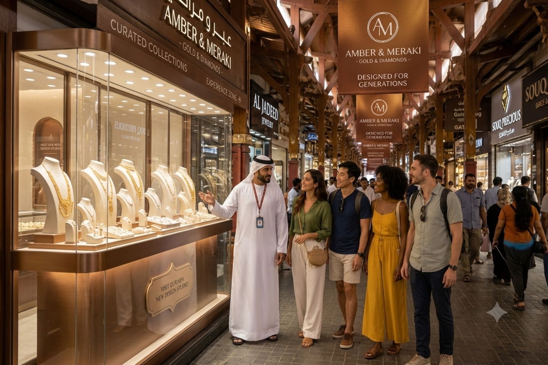 Dubai: Walking Tour Old Town, Souks, Street Food & Abra Ride